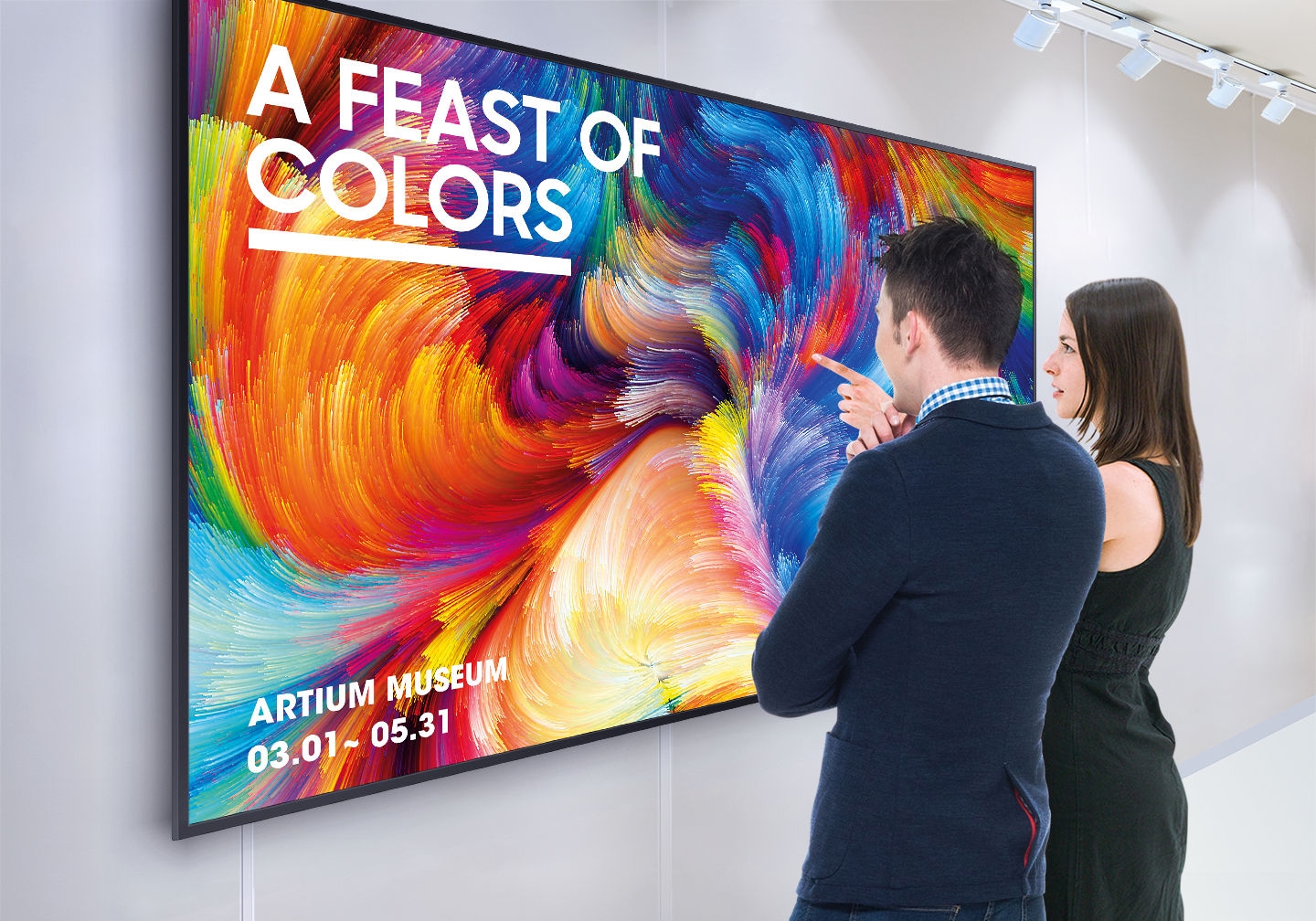 Màn Hình Quảng Cáo Samsung SMART Signage QMR Series
