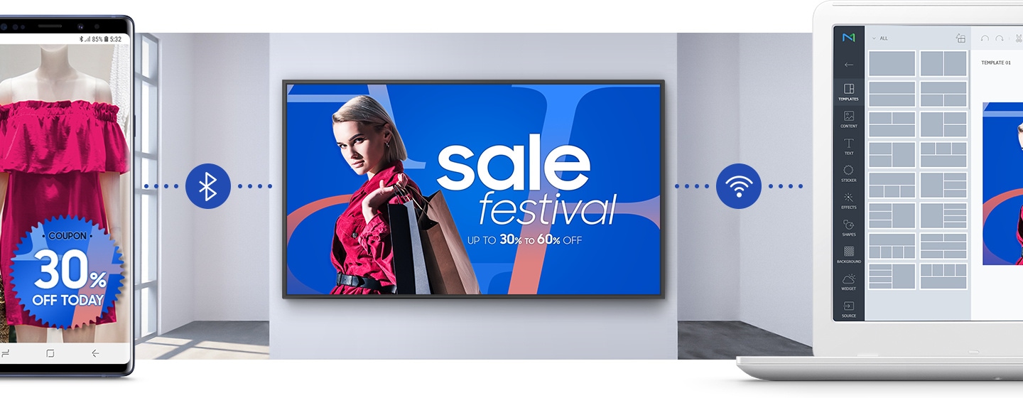 Màn Hình Quảng Cáo Samsung SMART Signage QMR Series