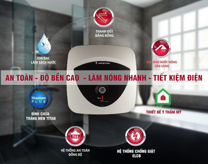 Giới thiệu bình nước nóng Ariston giải pháp hoàn hảo cho căn hộ