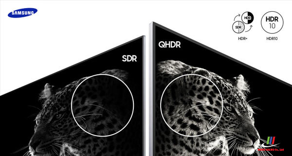 Công nghệ Hdr10+ được tích hợp trên màn hình quảng cáo Samsung