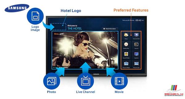 GIao diện Hotel tv