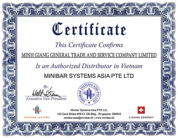 Giấy chứng nhận phân phối