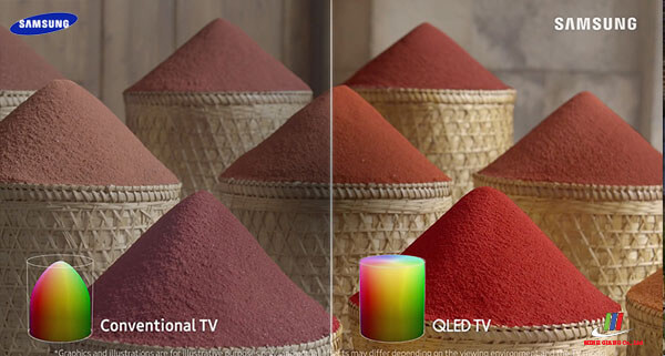 Công nghệ hdr 10+ cho hình ảnh sắc nét và dải màu lên tới 1 tỉ màu 