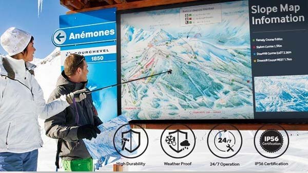 Màn hình quảng cáo ngoài trời 75 inch Samsung