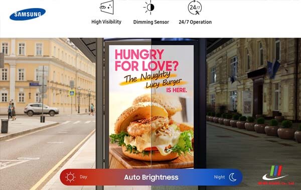 màn hình quảng cáo ngoài trời 85 inch