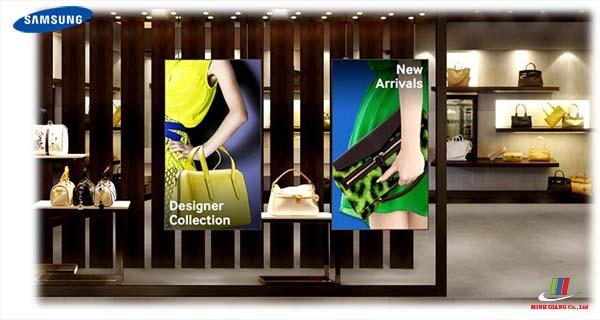 màn hình quảng cáo semi outdoor 75 inch samsung