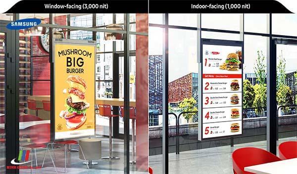 màn hình quảng cáo ngoài trời 46 inch semi