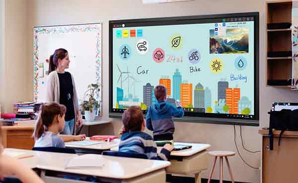 màn hình tương tác thông minh, màn hình tương tac, màn hình quảng cáo lcd, máy chiếu