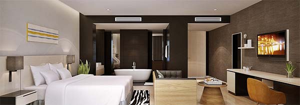 Mang lại nhiều không gian khi sử dụng minibar