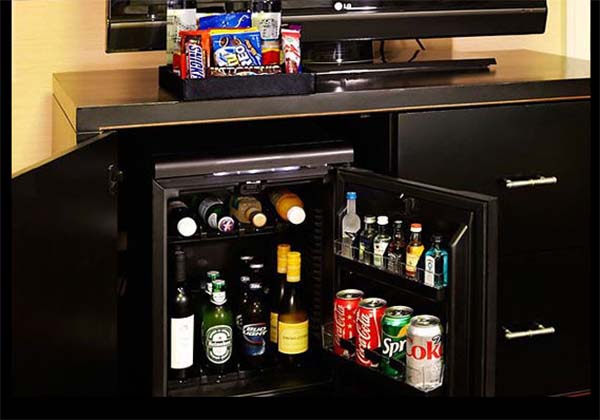 Minibar khách snaj giúp gia tăng doanh thu