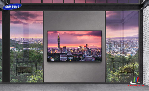 Thiết kế sang trọng màn hình quảng cáo 98 inch