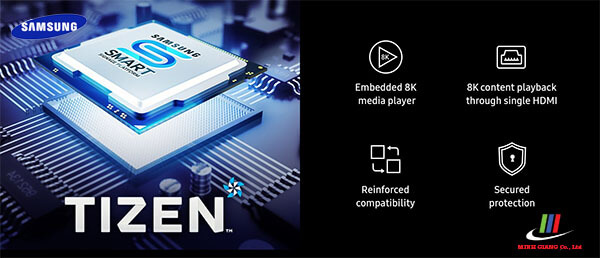 Hệ điều hành Tizen được tích hợp