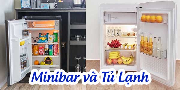 Nên sử dụng Minibar khách sạn hay tủ lạnh mini cho những không gian sang trọng và riêng tư như thế nào?