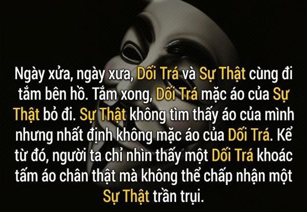 Câu chuyện về Sự Thật và Dối Trá