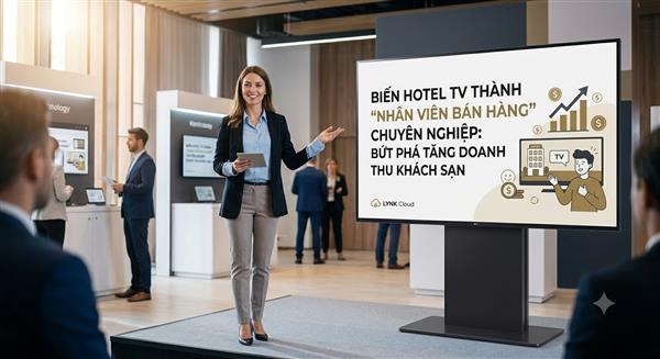 Biến Hotel TV Thành Nhân Viên Bán Hàng Chuyên Nghiệp: Bứt Phá Tăng Doanh Thu Khách Sạn